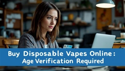 Koop wegwerpvapes online: leeftijd verificatie vereist