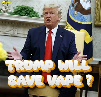 Trump belooft de elektronische sigarettenindustrie opnieuw te redden!