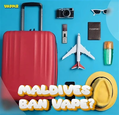 Vanaf 15 november is het verboden om vape mee te nemen naar de Malediven.