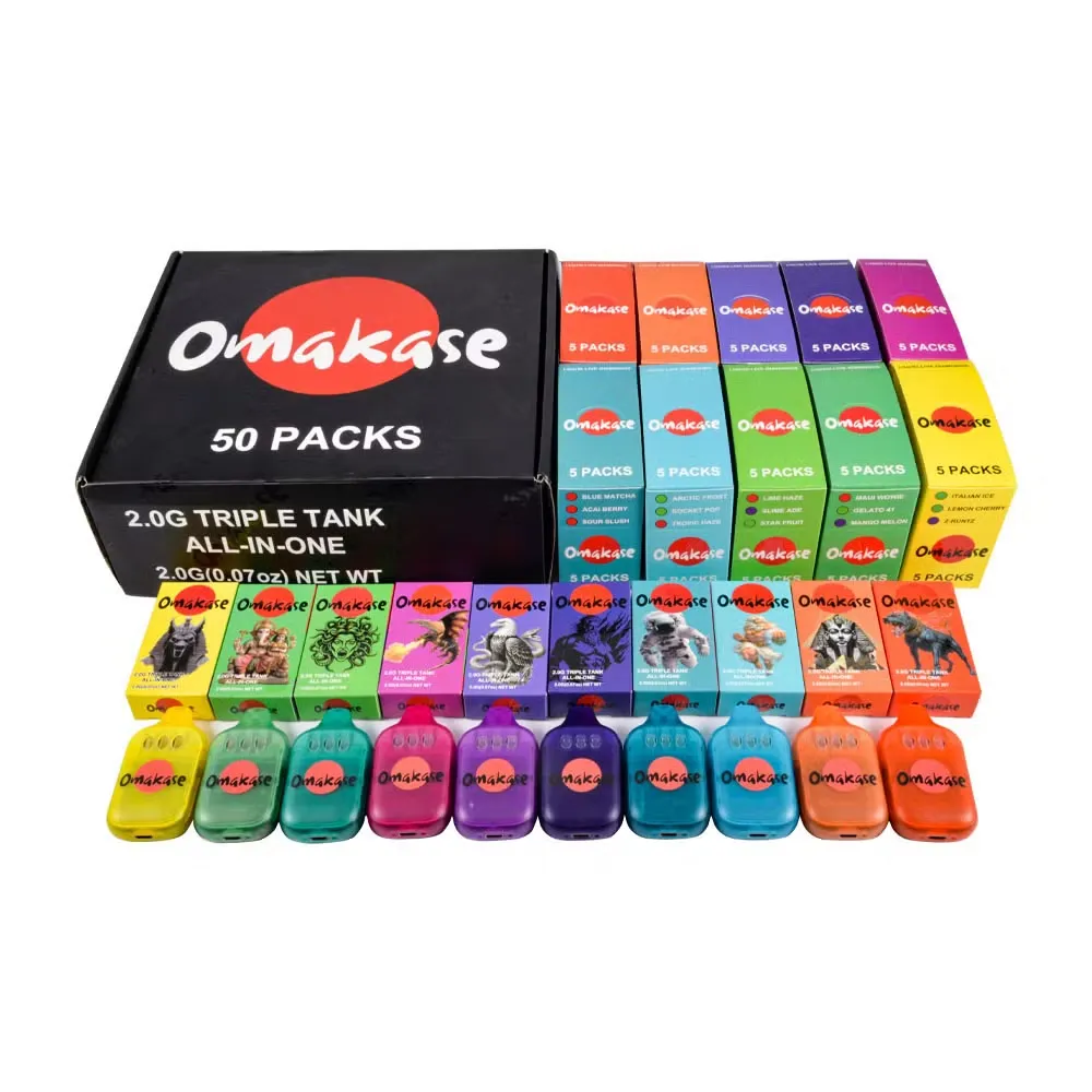 Lege Omakase 2g met scherm Wegwerpvape-pen