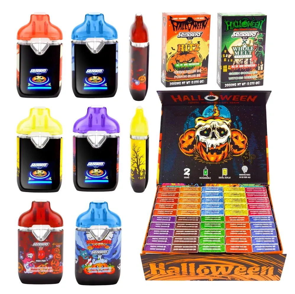 LEGE Sluggers Hit Halloween 2g wegwerpvape-penschakelaar met dubbele smaken