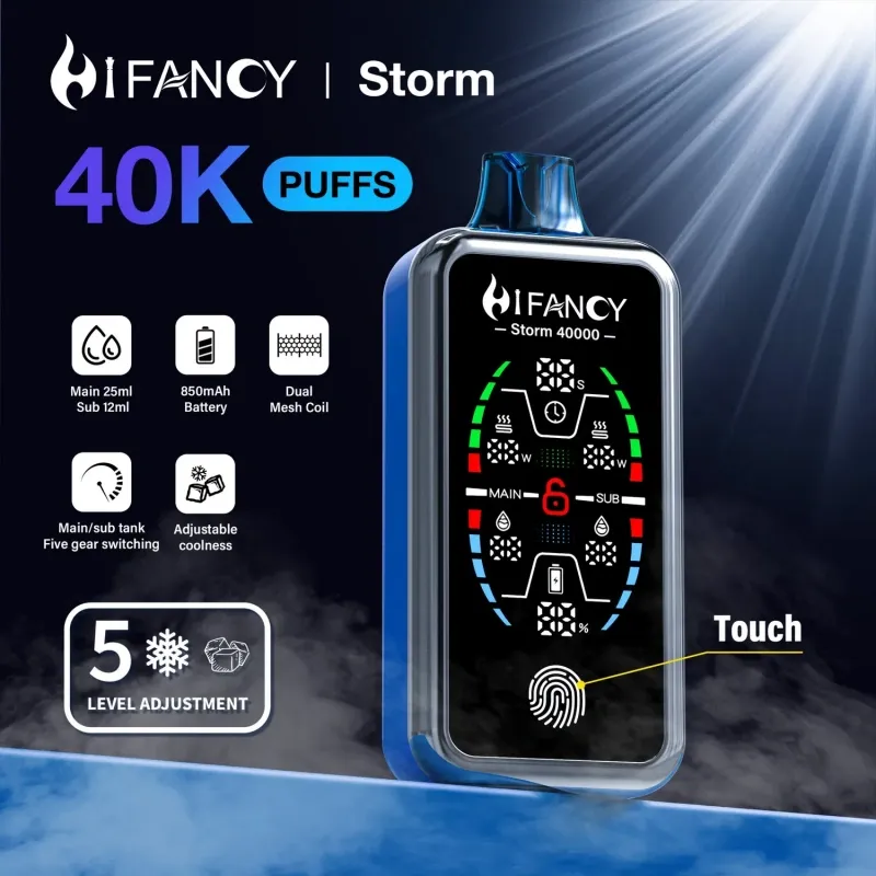 Hifancy 40000 Rookwolken 40k Storm Wegwerpvape