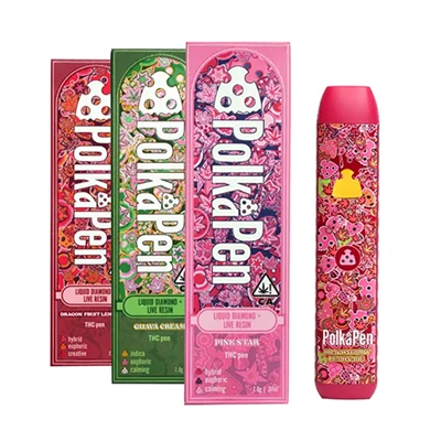 Polkadot Polka Pen 2G Wegwerp