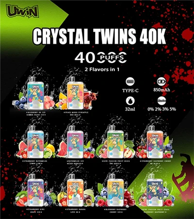 Uwin Twins Crystal 40000 Puffs wegwerpvape