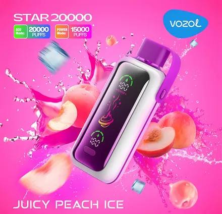 Vozol Star 20000 Rookwolken 20k Bladerdeeg Wegwerpvape