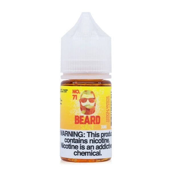 Zoetzure suiker perzik door baardzouten 30 ml