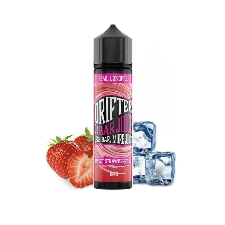 Zoete aardbei -ijs drifter bar zouten 30 ml