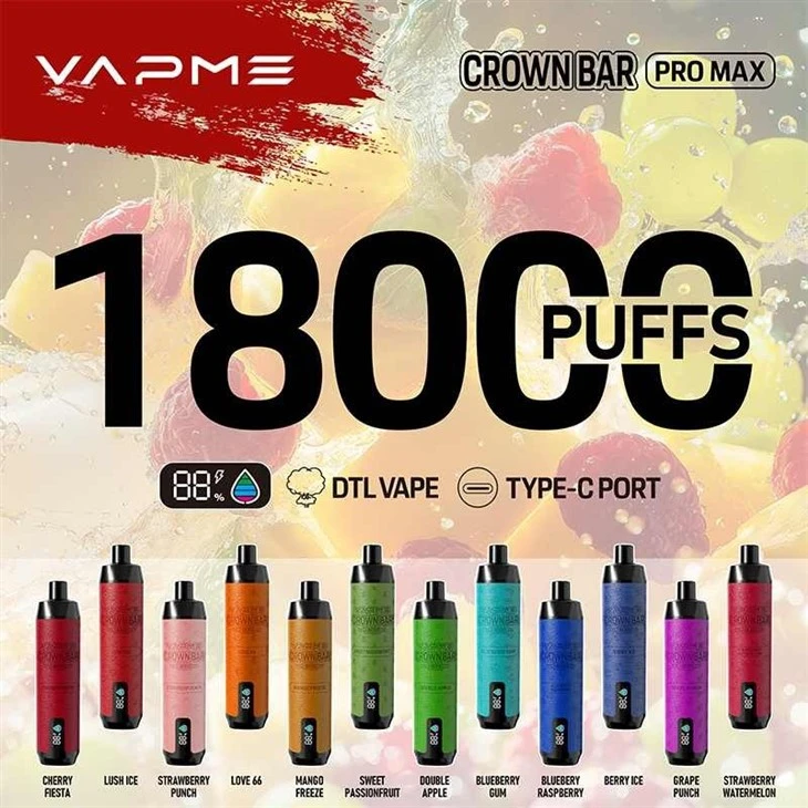 VAPME CROWN BAR 18000