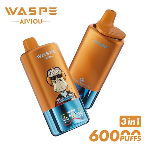 Waspe 60000 Puff 3 in 1 Pod Vaporizer